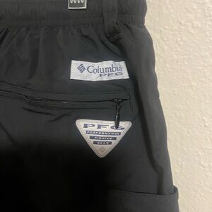 Columbia PFG  Fishing Shorts-Black-Large